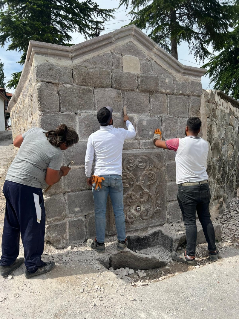 Kentsel Sit Alanı İçinde Bulunan Çeşmelerin Restorasyonu