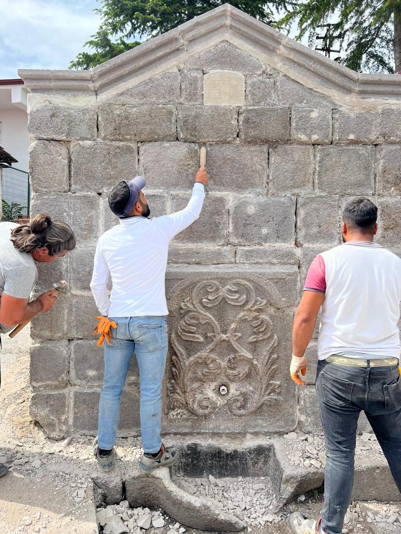 Kentsel Sit Alanı İçinde Bulunan Çeşmelerin Restorasyonu