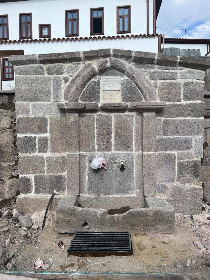 Kentsel Sit Alanı İçinde Bulunan Çeşmelerin Restorasyonu