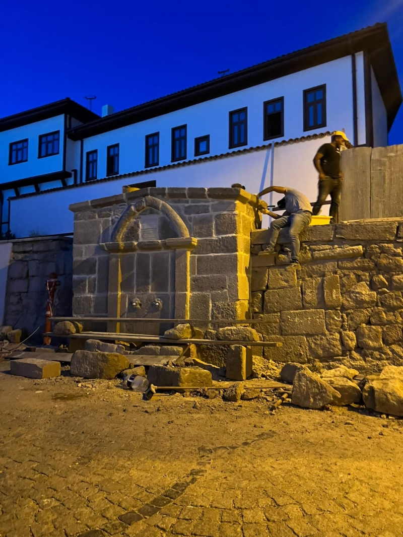 Kentsel Sit Alanı İçinde Bulunan Çeşmelerin Restorasyonu