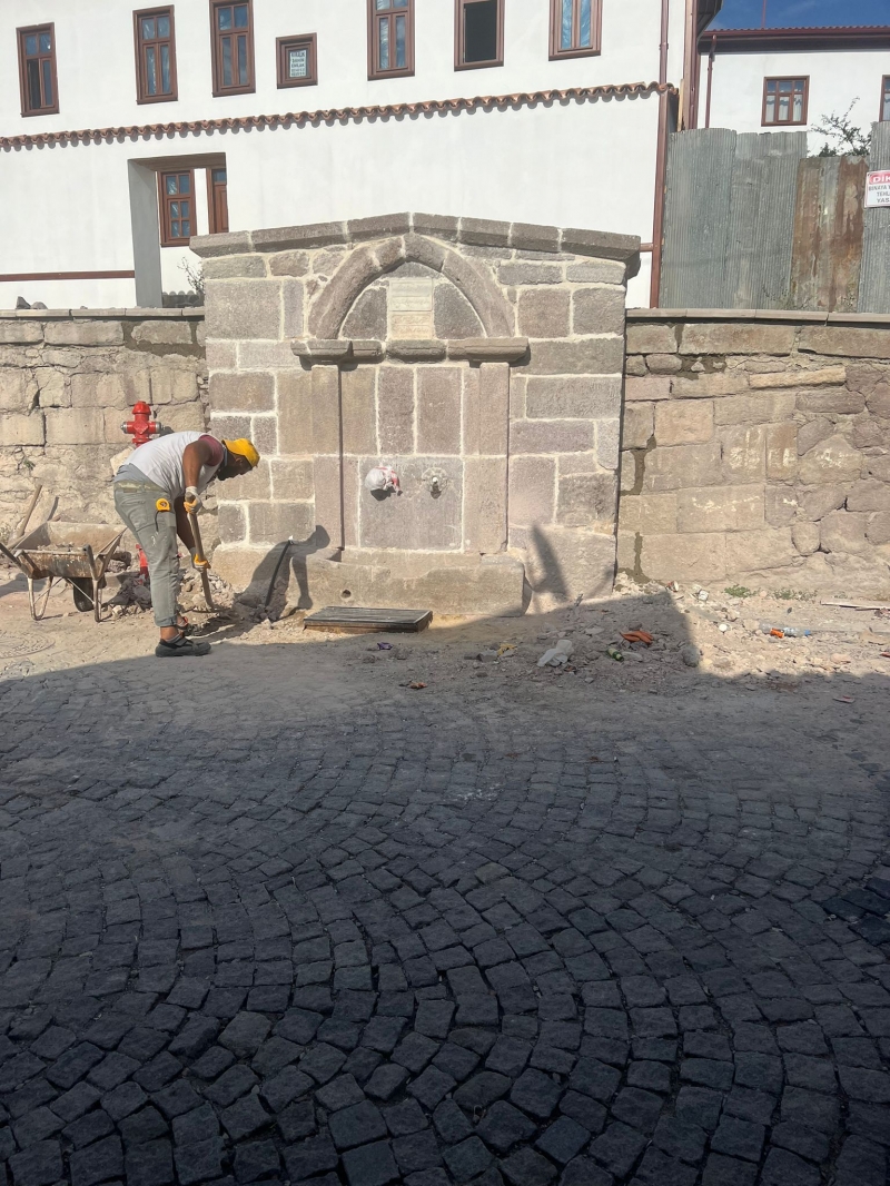 Kentsel Sit Alanı İçinde Bulunan Çeşmelerin Restorasyonu