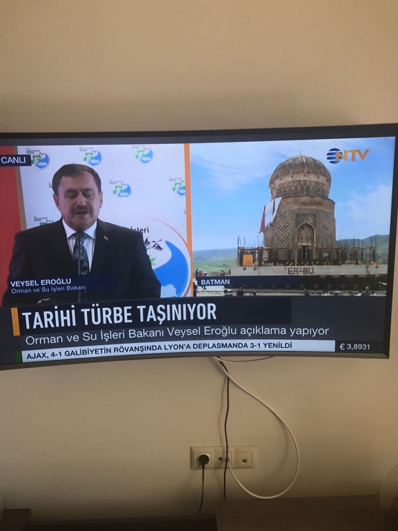 ZEYNEL BEY TÜRBESİ TAŞINMASI İŞİ